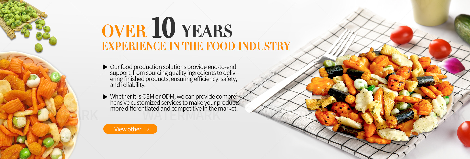 Qualität Reis-Cracker-Imbisse Fabrik