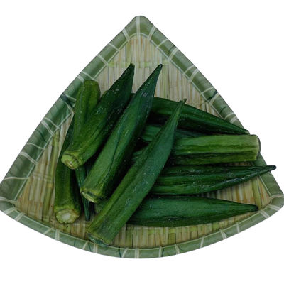 kaufen Schwach gesalzenes Vakuum-Fried Okra Semi Soft Crispy-Braten-Gemüse online manufacture