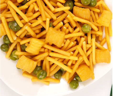 Guter Preis Heißer Verkaufs-Mischimbiss-Garnelen-Streifen-Cracker mit grüne Erbsen-knusperigen Imbissen für Parteibüro Online