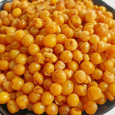 Guter Preis Knuspriger Geschmack-würzige getrocknete Erbsen Fried Yellow Pea Chili Powder Green Pea Snackss Online