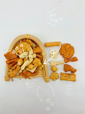 kaufen Genießen Sie die knusprigen japanischen Reiskrackersnacks online manufacture