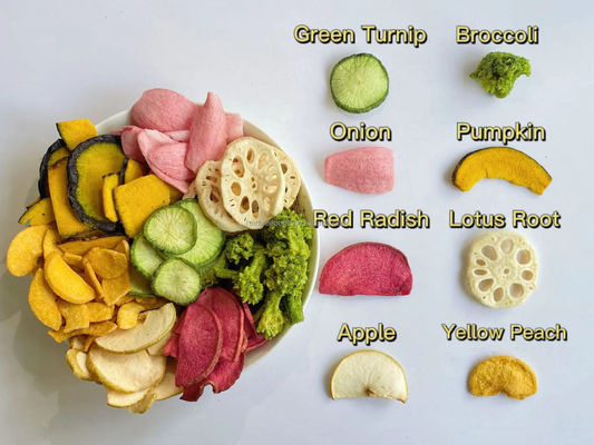 Guter Preis Heißes Verkaufs-Trockengemüse staubsaugt natürliche entwässerte Brokkoli-Großhandelspreise Fried Broccoli Chips Online