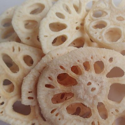 Guter Preis Vakuum briet die gesunden Gemüsechips, die durch reine getrocknete Lotoswurzel BRC Ou bestätigt wurden Online