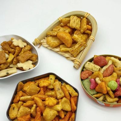 Guter Preis Japanische Art-gebackener Reis-Cracker nicht Fried Rice Cracker Snack Mix Online