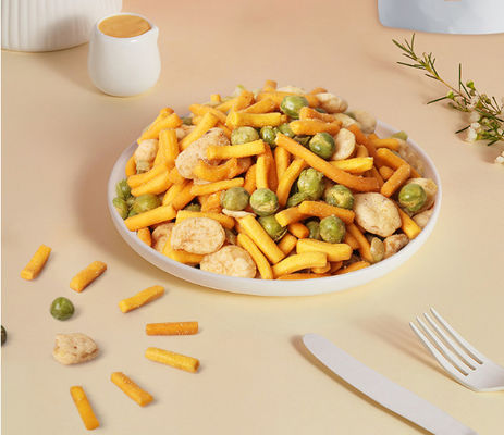 Guter Preis Halb weiche grüne Pea Snack Palm Oil Refreshing-Frucht-und -nuss-Mischung Online