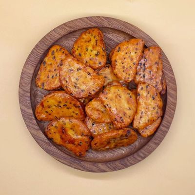 Knusperiger Reis-Cracker-Meerespflanzen-Curry Chili Black Pepper Flavor Snack briet