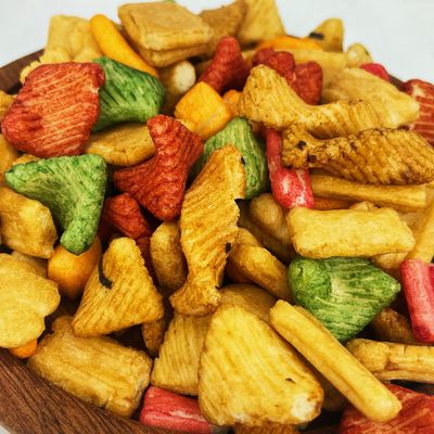 Koreanische Mischreis-Cracker alle Alters-Imbiss-Nahrungsmittel