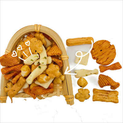 Guter Preis Brown Fried Rice Crackers Unwiderstehlich lecker Snack für gesundheitsbewusste Verbraucher! Online