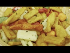 knusperiger Cracker Soem-Puffreise in den chinesischen Herstellern des Massenimbisses