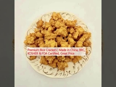 Premium-Reiskrackern. Hergestellt in China, BRC, Kosher und FDA zertifiziert, guter Preis.